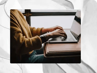 Blog page with categorized posts and media support